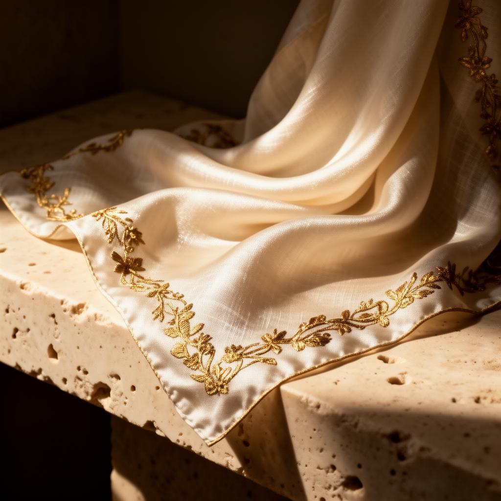 Gilded Silk Foulard